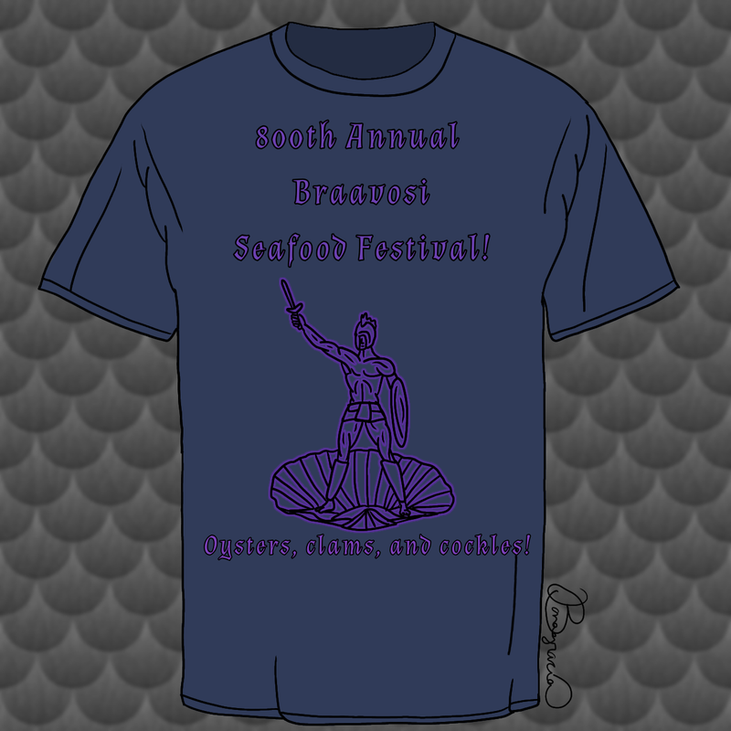 Braavos Seafood Festival art