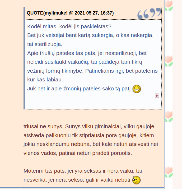 vartotojo kelta nuotrauka