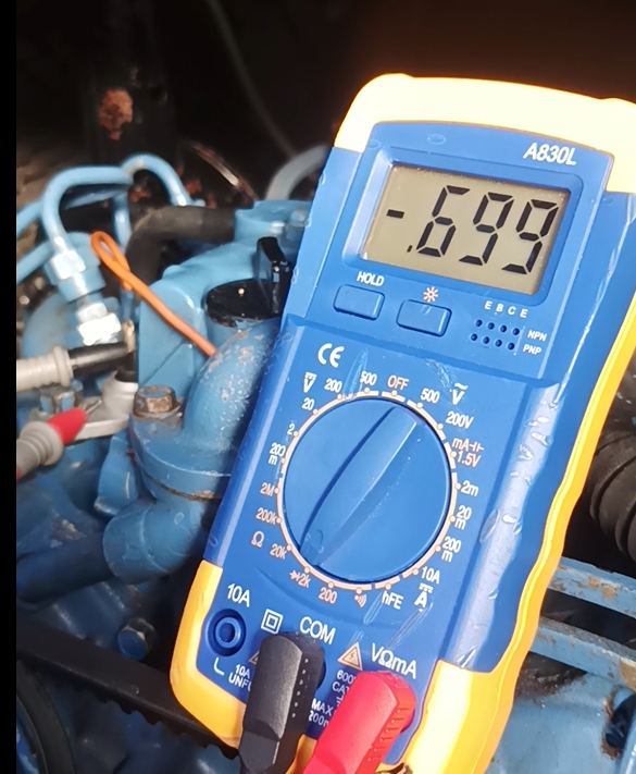 arrancado y caliente