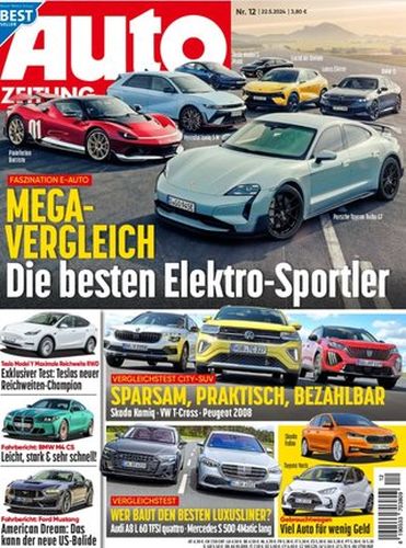 Cover: Auto Zeitung Magazin No 12 vom 22  Mai 2024