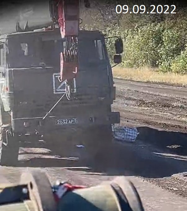 1003 KamAZ-5350 with KS-45719-7M crane
