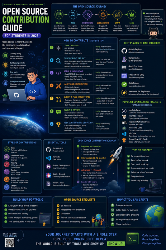 Open Source Contribution Guide for Students in 2026