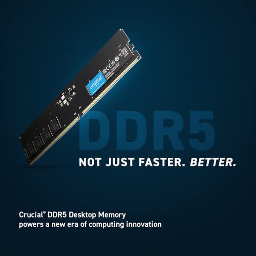 Crucial 64GB (2x 32GB) CT32G48C40U5 DDR5 4800 PC5-38400 288