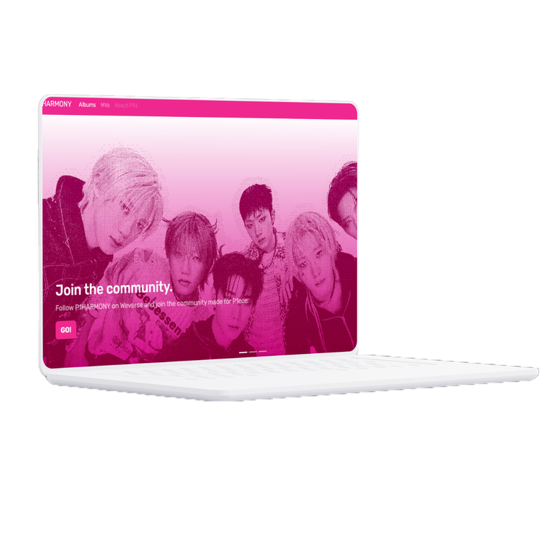 Web P1Harmony Fansite
