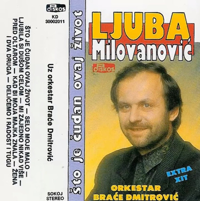 Ljuba Milovanovic 1993 Prednja Kas