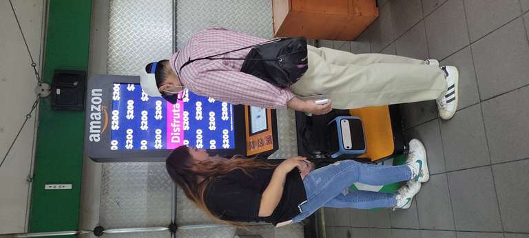 Cupón de $200 Módulo Amazon en metro salto del agua línea 8 
