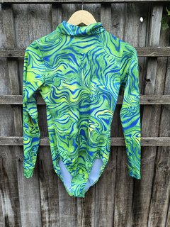 Green&Blue Leotard - Dance Size 5