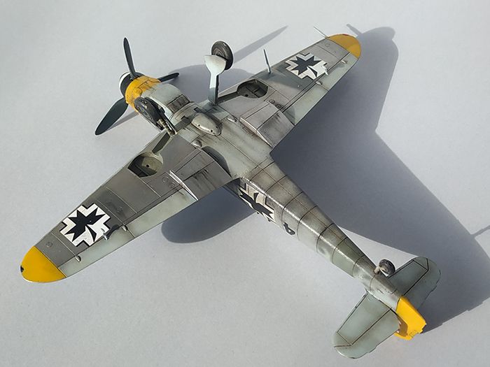 Bf-109G 2.Lj, Hasegawa i Revell 1/72 IMG-20200924-124115