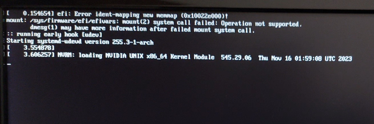 efi_ Error ident-mapping new mwmmap