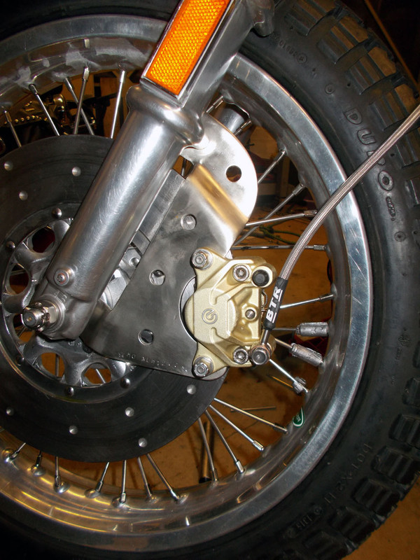 Installing Brembo Goldline brakes on a 1998 XLH1200 The Sportster and