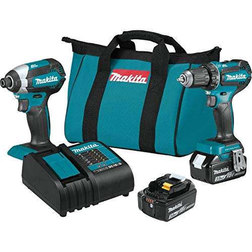 Amazon : Makita - Kit combinado de 2 piezas XT281S LXT de 18 V (3,0 Ah) 
