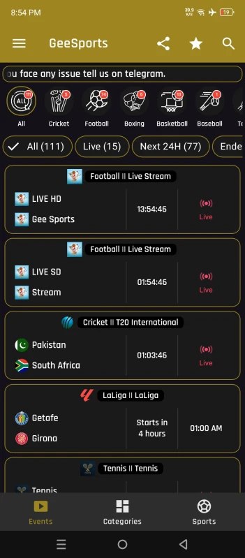 GeeSports 3.8 APK for android 