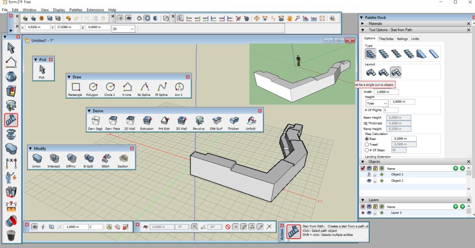  [ FORMZ ]  Création d' une section Formz Formz-skp