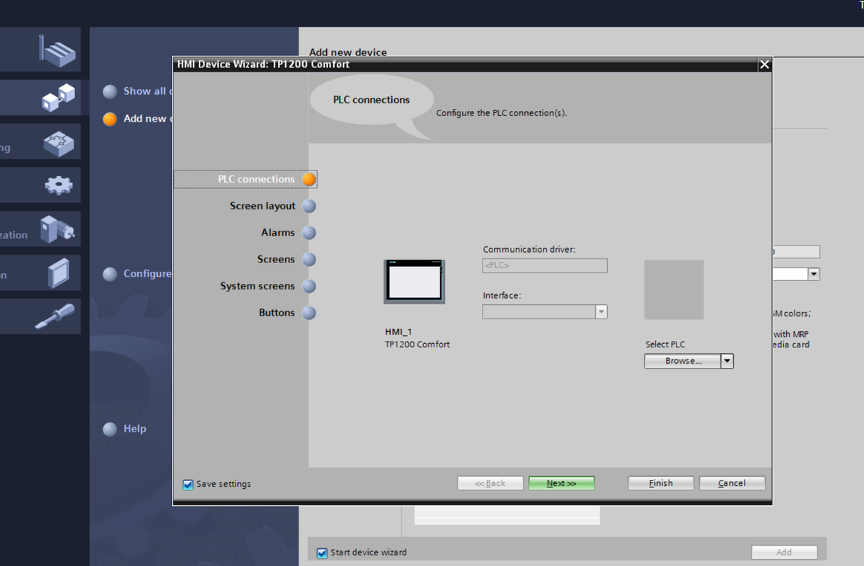 Migration from Panel PC 776 to Comfort 12