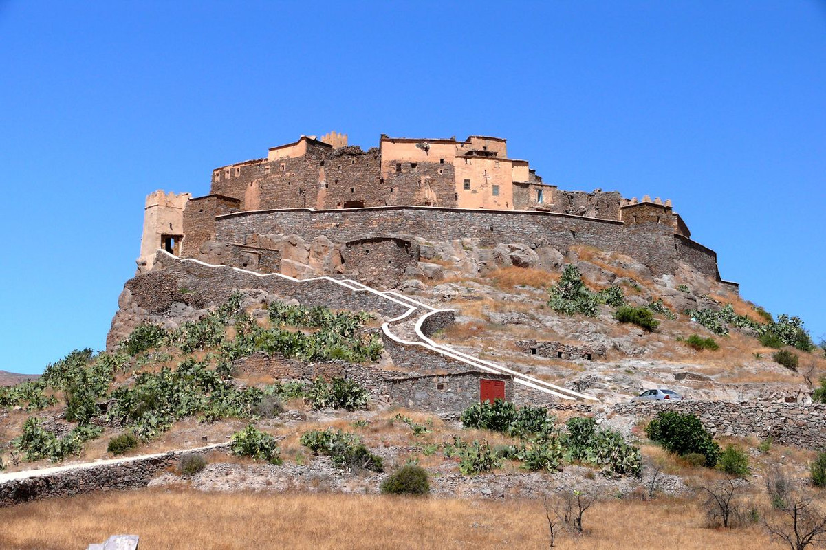 Historia : La Kasbah de Tizourgane, Route-Morocco (1)