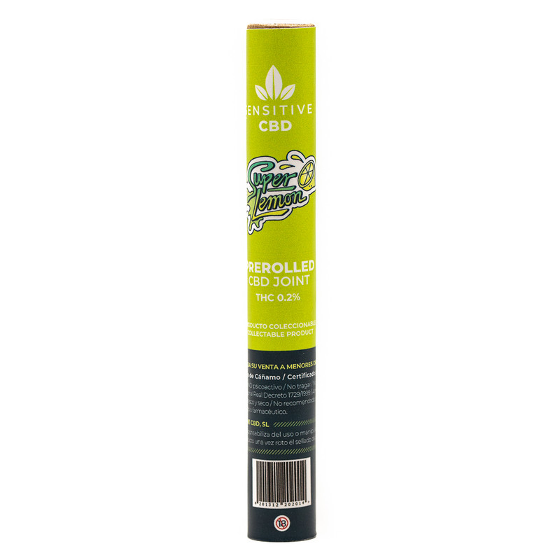 Preroll Super Lemon Sensitive CBD 1ud.
