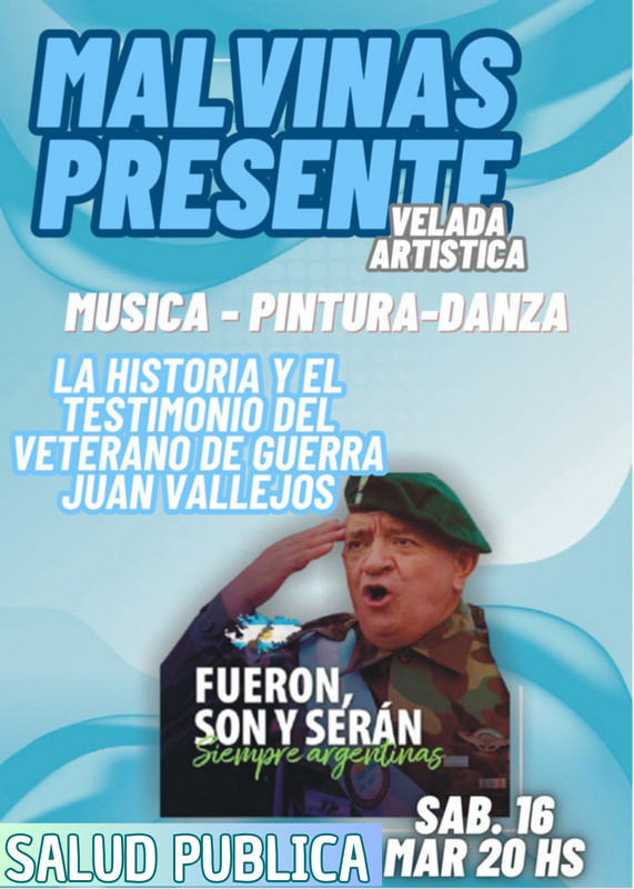 UN VETERANO DE GUERRA DE MALVINAS BRINDARÁ UNA CHARLA EN VILLAGUAY: LA MUNICIPALIDAD LO DECLARÓ «HUESPED DE HONOR»