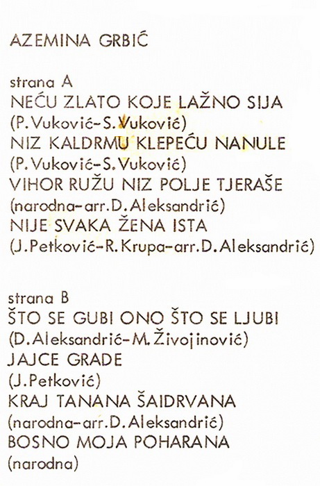 Azemina Grbic 1976 kz