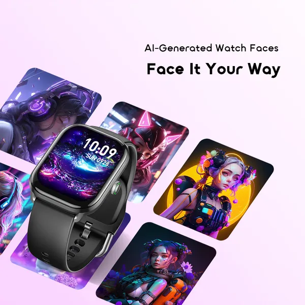 Personalized AI-Generated Intelligent Watch Faces Interface