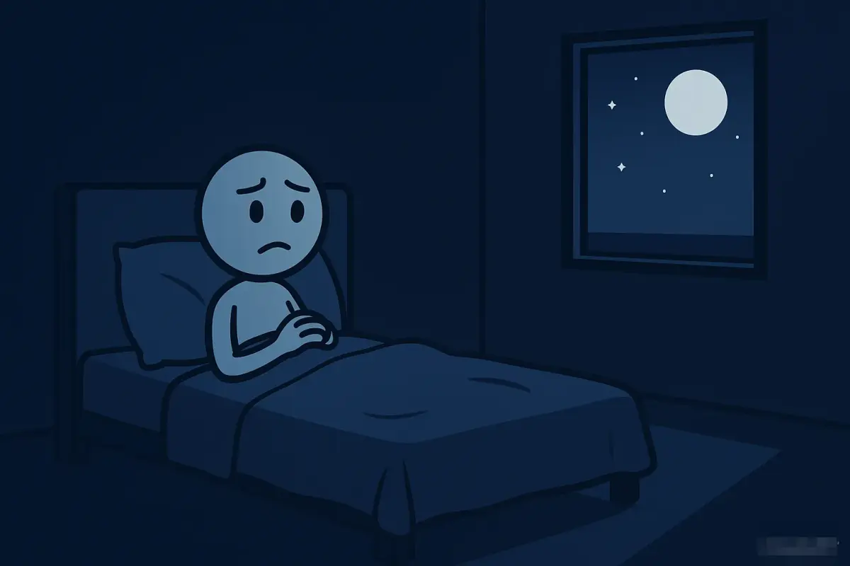 علاج القلق الليلي وعدم القدرة على النوم طبيعيًا