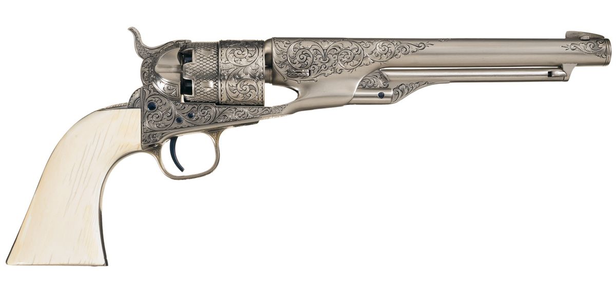 1860 Army гравер Ben Lane Jr. 1 (1867 г.в.)