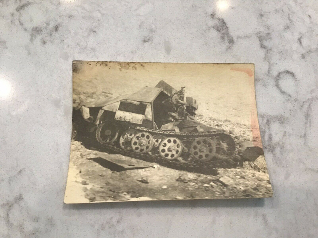 Us Photo Of Knocked Out German Sdkfz Postimages