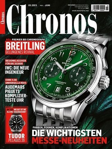 Cover: Chronos Uhrenmagazin No 03 Mai-Juni 2023