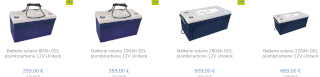 Des batteries du fabricant Uniteck