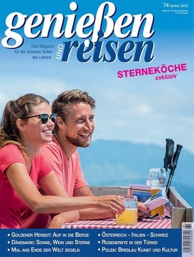 Cover: Genießen und Reisen Magazin No 74 Herbst 2022