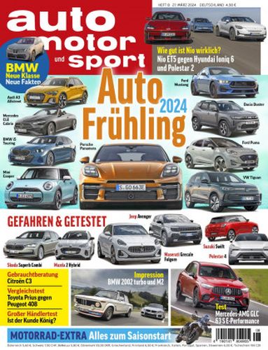 Auto Motor und Sport Magazin No 08 vom 27  März 2024
