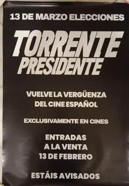 “TORRENTE, PRESIDENTE” LOGRA EL CUARTO MEJOR ESTRENO ESPAÑOL DE LA HISTORIA “TORRENTE, PRESIDENTE” LOGRA EL CUARTO MEJOR ESTRENO ESPAÑOL DE LA HISTORIA