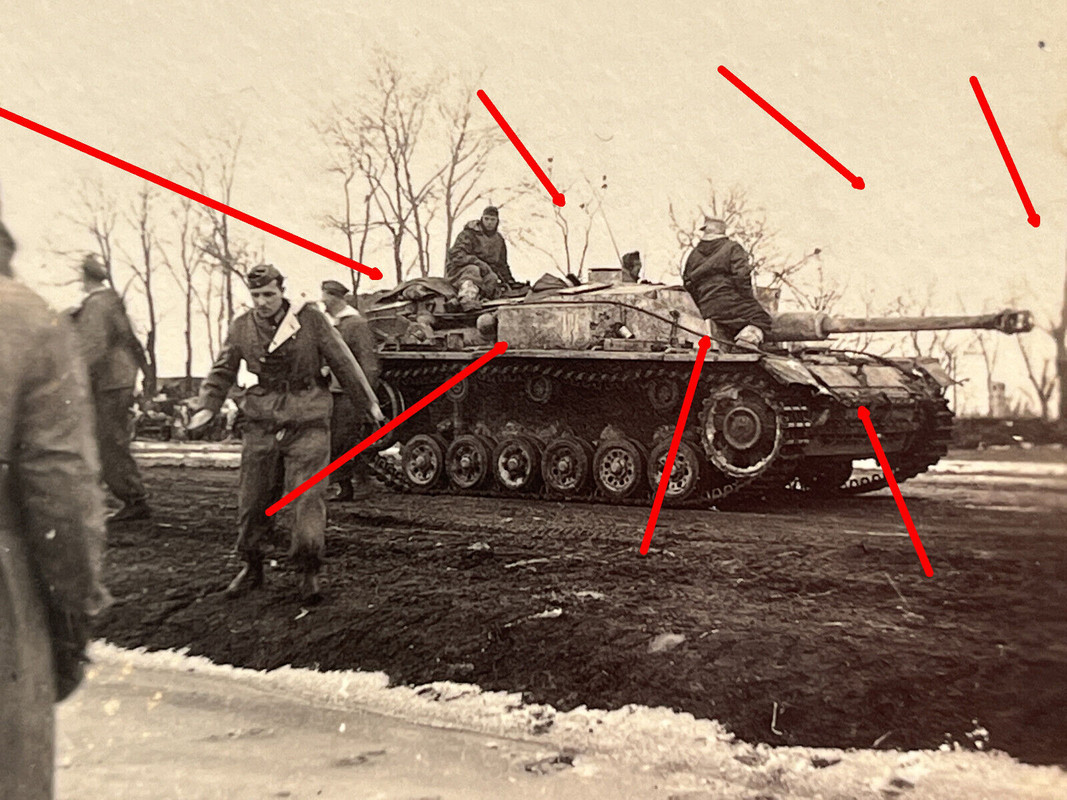 Foto, Sturmgeschütz nach vorn, Besatzung, Stug, TOP