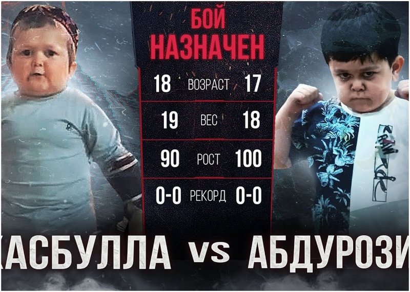 Фьодор не подкрепя бой между Хасбула и Абдурозик
