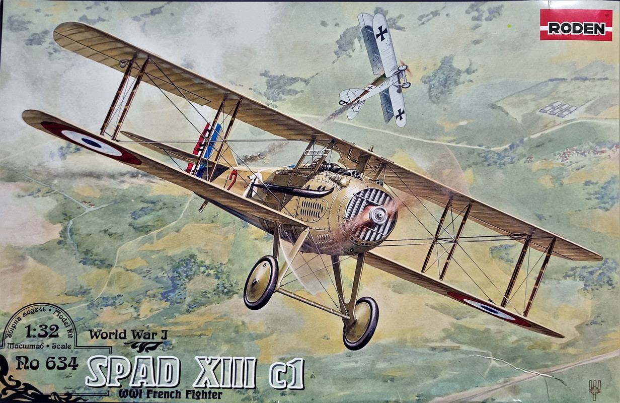 Lance Carroll's review of the Roden 1/32 Spad XIIIc1