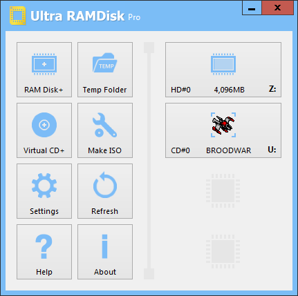 Ultra RamDisk 1.70 Pro