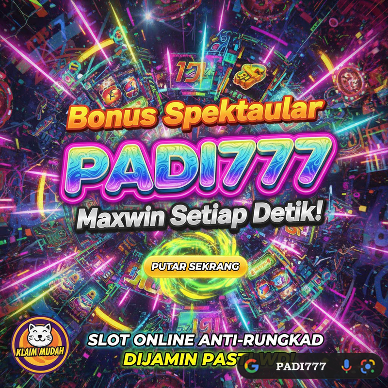 PADI777 : Merupakan Slot 777 Gacor Terbaru Dengan Minimal Depo Cuma 5k Dan RTP tinggi image 1