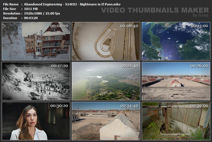 Abandoned Engineering - S14E03 - Nightmare in El Paso.mkv