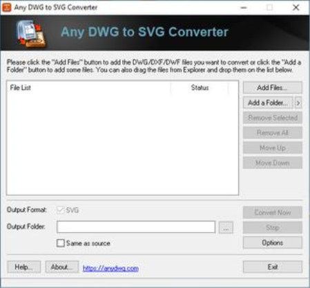 Any DWG to SVG Converter 2023.0 Portable