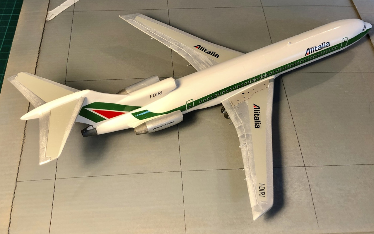 Boeing 727-200, I-DIRI, Alitalia, 1982. - Ready for Boeing 727-200, I-DIRI, Alitalia, 1982. - Ready for