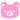 pink bear pixel
