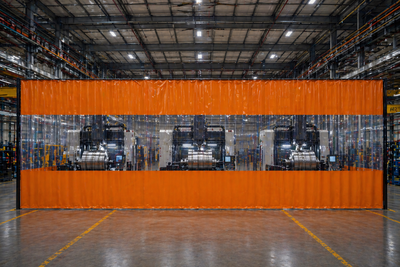 Solução industrial instalada para reduzir a exposição de componentes a resíduos do processo