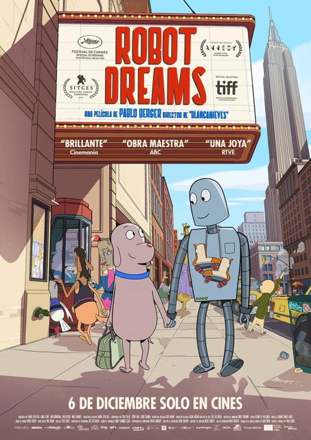 “ROBOT DREAMS” UN ÉXITO DE TAQUILLA EN LOS CINES DE CHINA Y JAPÓN