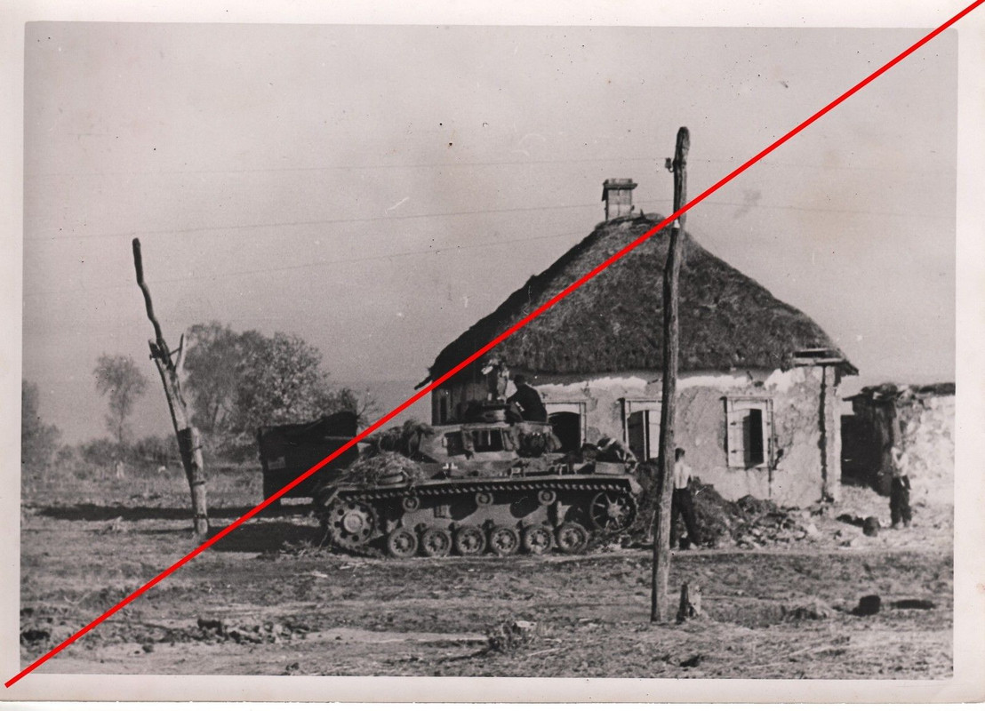 Orig. Foto - Panzer in Rußland 1941-42-5