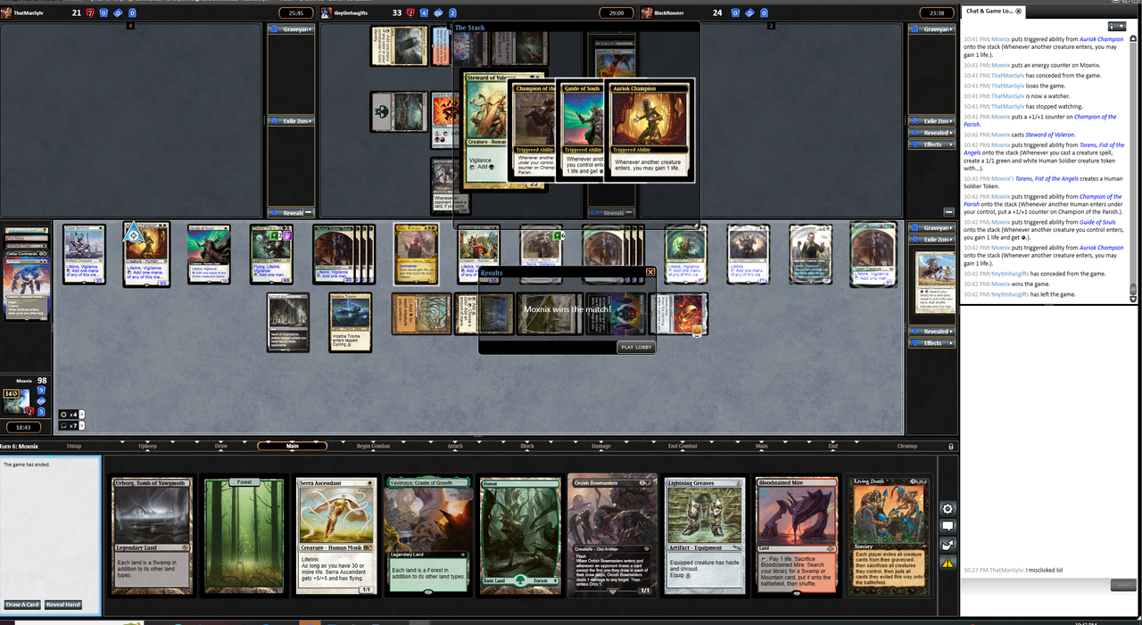 they didnt saty for my party