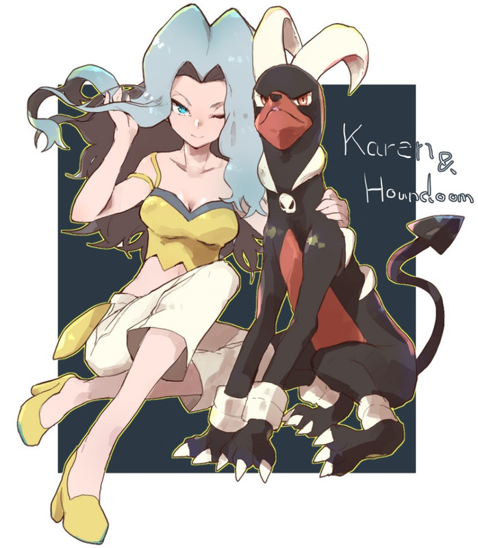houndoom-and-karen-pokemon-and-2-more-dr