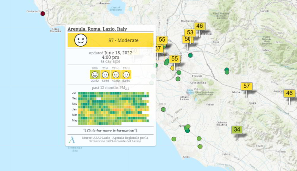 Come vedere il livello di inquinamento atmosferico nella tua zona da Google Maps, sul tuo telefonino