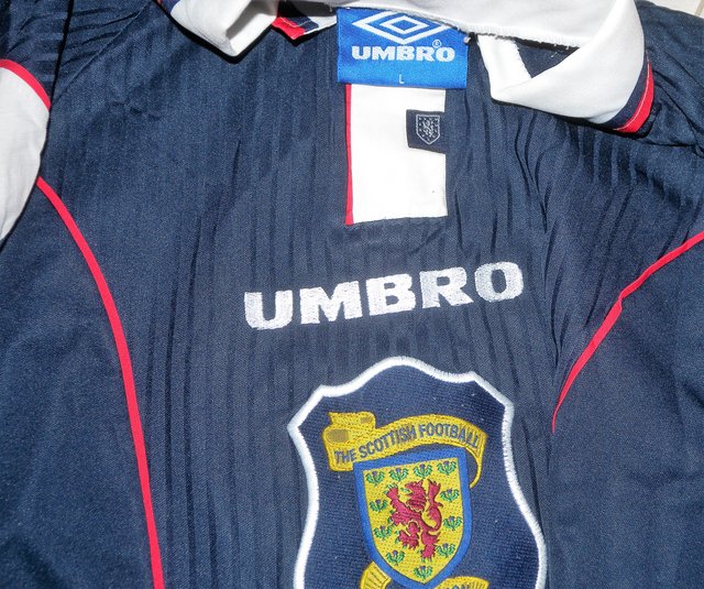 SCOTLAND Vintage Football team shirt jersey HENDRY COLLINS BOYD