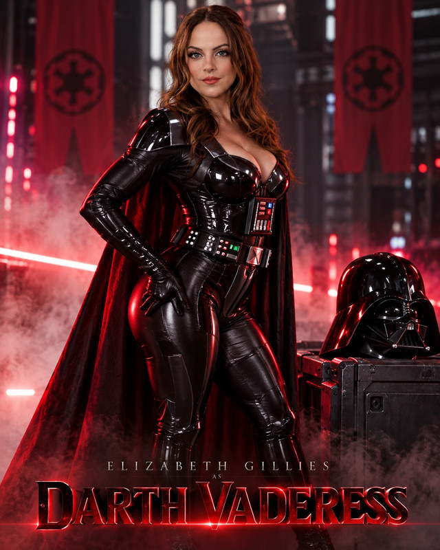 Elizabeth Gillies Darth Vanderess