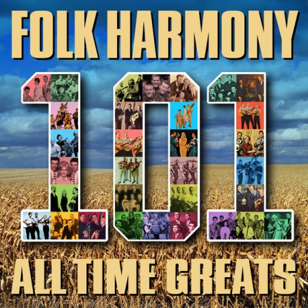 VA - Folk Harmony - 101 All Time Greats (2015)