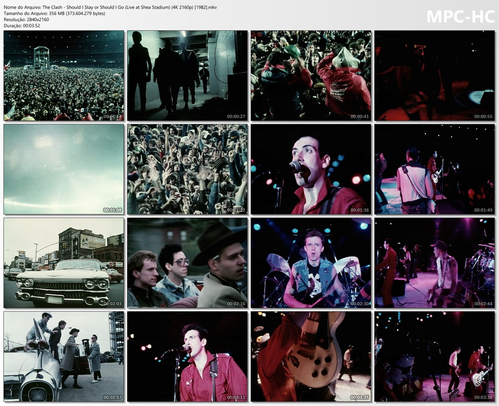 The Clash - Should I Stay or Should I Go (Live at Shea Stadium) (Official 4K 2160p) [1982]